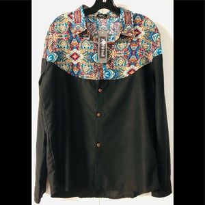 Zyfgfree Shirt Sz XXL New with Tags Made in France 100% Cotton casual workwear